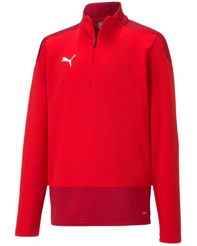 PUMA Teamgoal 23 Training 1/4 Zip T Pullover - Rood