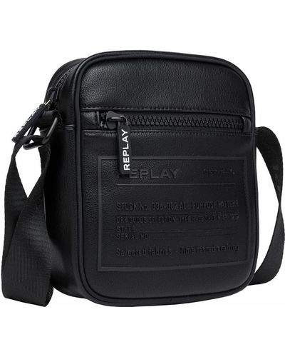 Replay Fm3623 Shoulder Bag - Black
