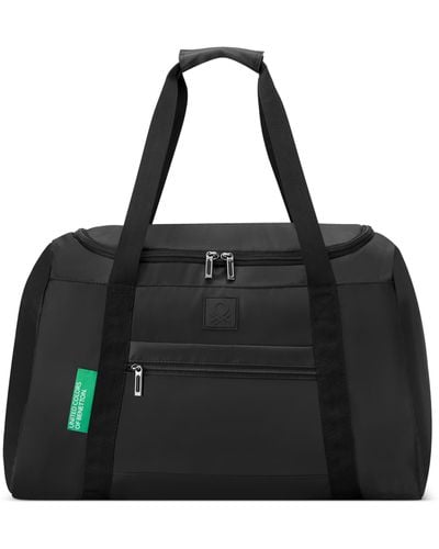 Benetton Now Foldable Duffel Bag - Black