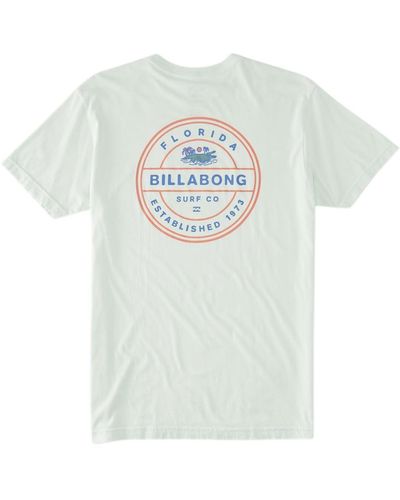 Billabong Premium Short Sleeve Graphic Tee - White