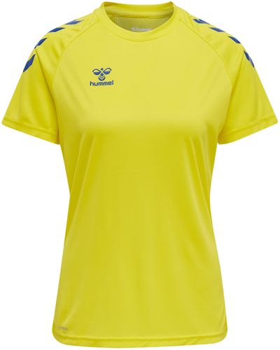 Hummel Hmlcore Xk Core Tee Multisport T-Shirt - Gelb