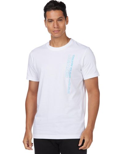 Calvin Klein CK JEANS T-shirt da uomo S/S - Bianco