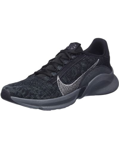 Nike Trainingsschuhe SUPERREP GO 3 FLYKNIT - Schwarz