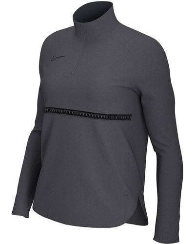 Nike Shirt Met Lange Mouwen Model Dri-fit Academy Merk - Blauw