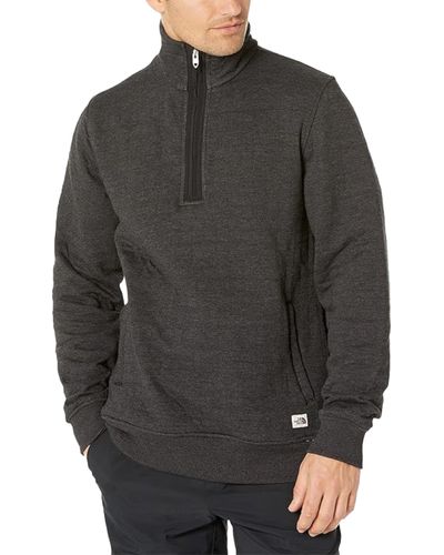 The North Face Longs Peak Quilted Zip Shirt - Grey