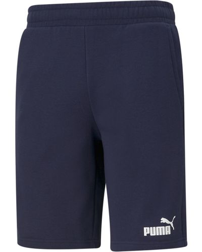 PUMA Ess Shorts 10" Gebreide Shorts - Blauw