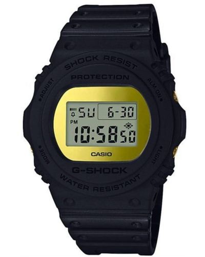 G-Shock G-Shock DW-5700BBMB-1DR Digital Quartz Black Resin Watch - Grigio