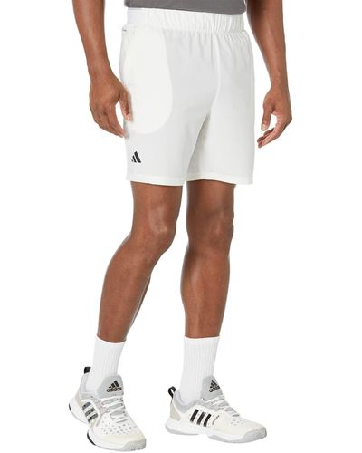 adidas Club Stretch Woven Tennis 7 Shorts - White
