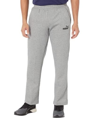 PUMA Mens Essentials Fleece Sweatpants - Gray