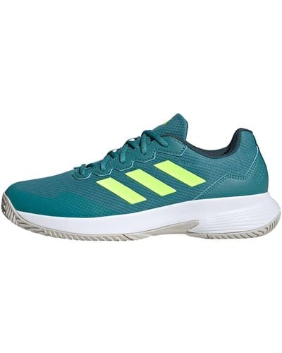 adidas Gamecourt 2.0 Tennis Sneakers - Blauw