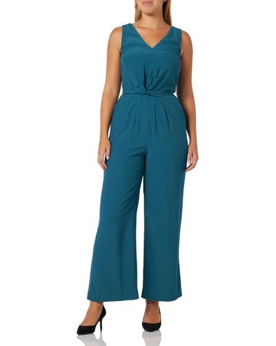 S.oliver Overall ,Blue Green ,32 - Blau