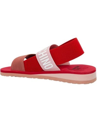 Love Moschino Sandale - Rouge