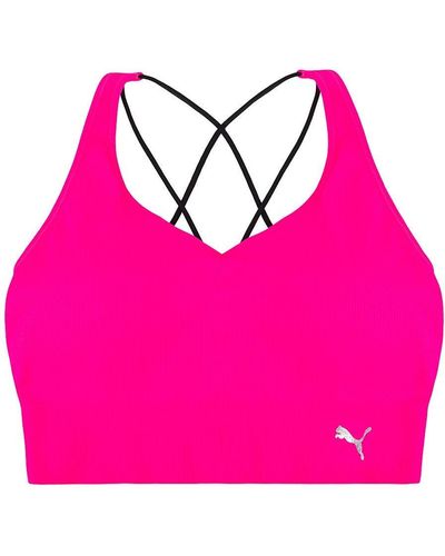 PUMA Seamless Sports Bra - Pink