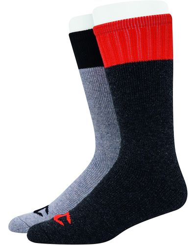 Champion Mens Outdoor Double Dry 2-pair Pack Crew Sock - Blue