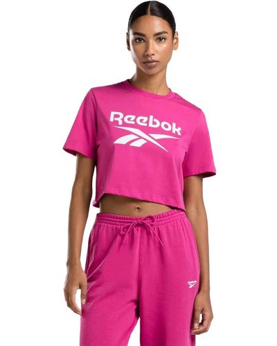 Reebok ID Big Logo T-Shirt - Rosa