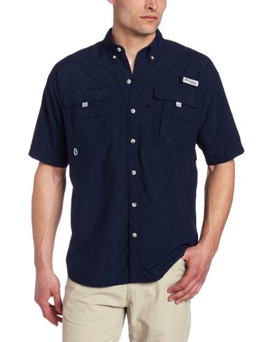 Columbia Kurzarmhemd Bahama II Kurzarm-Shirt - Blau