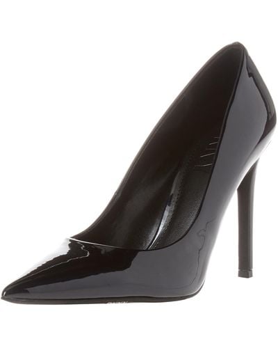 DKNY Essential Open Toe Fashion Pump Heel Sandal Heeled - Black