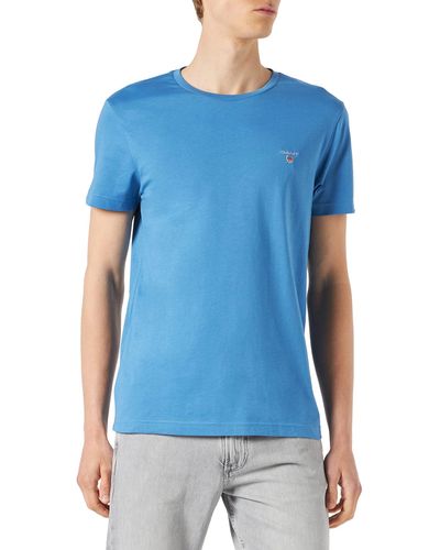 GANT Original Ss T-shirt - Blue