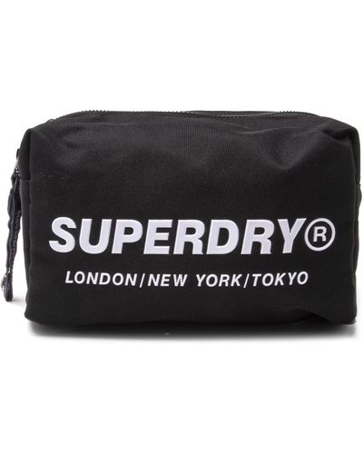 Superdry S Gwp Washbag Bags And Wallets Black One Size