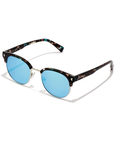 Hawkers New Classic Rounded-Polarized Blue Sunglasses - Azul