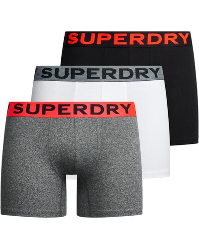 Superdry Boxer Triple Pack Boxer Shorts - Multicolour