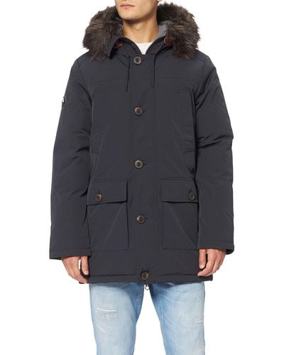 Superdry New Rookie Down Parka - Grey