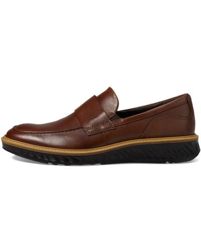 Ecco St.1 Hybrid Penny Loafer - Brown