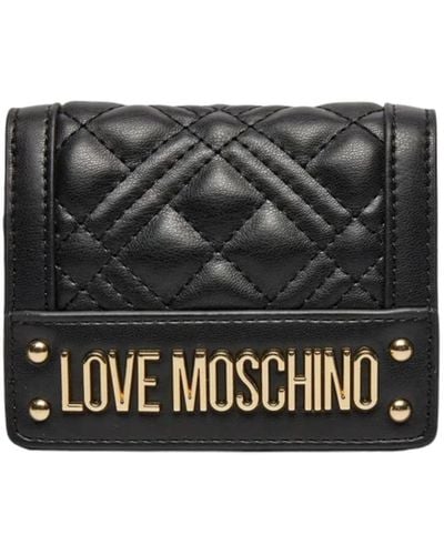 Love Moschino Geldbörse mit kleiner Klappe JC5601PP0ILA0 - Grau