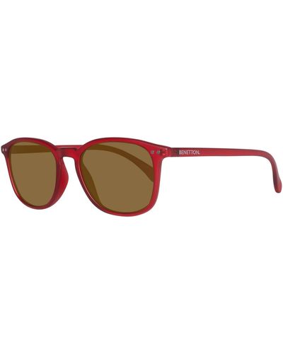 Benetton Erwachsene BE960S06 Sonnenbrille - Rot