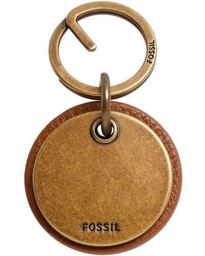 Fossil Boone Key Fob Saddle - Metallizzato
