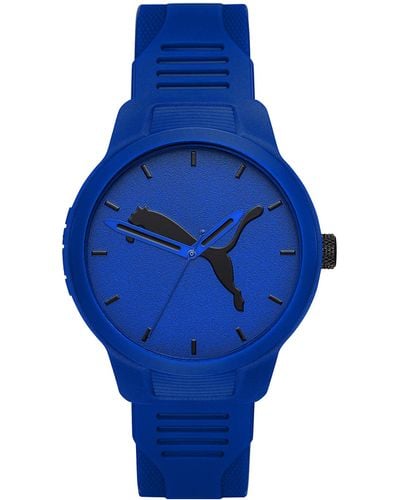 PUMA Reset V2 Unibody Men's Watch - Azul