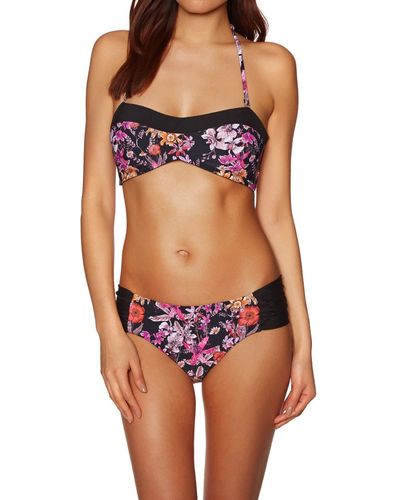 O'neill Sportswear Print Bandeau Bikini Bademode - Blau