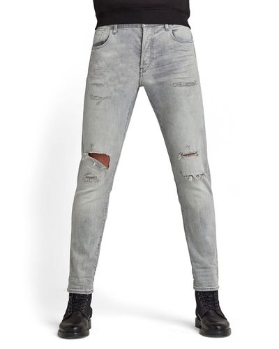 G-Star RAW 3301 Slim Fit Jeans - Gray