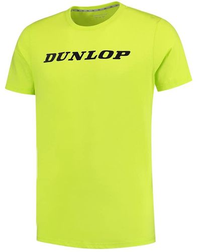 Dunlop ESSENTIALS BASIC TEE - Gelb