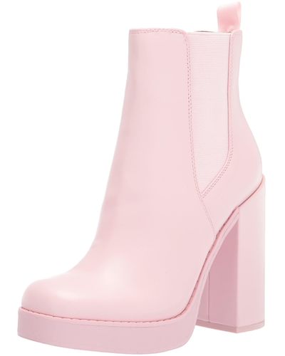 Pink Steve Madden Boots for Women | Lyst