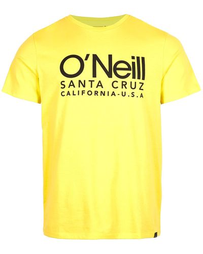 O'neill Sportswear Cali Original T-shirt - Yellow