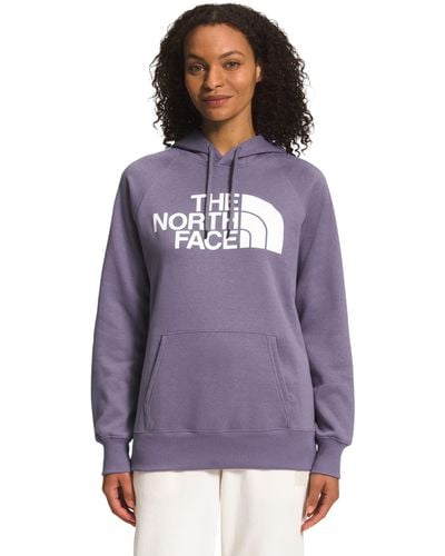 The North Face Half Dome Pullover Hoodie Sweatshirt - Lila