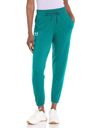 Under Armour Rival Terry Sweatpants, - Green