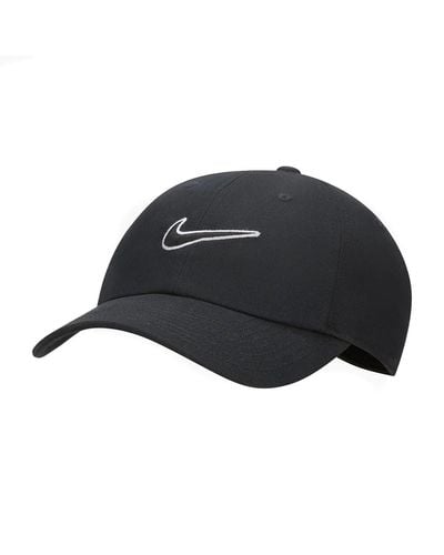 Nike Club Swoosh Cap - Schwarz