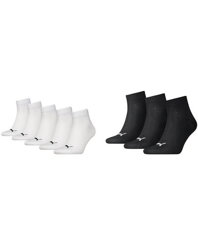 PUMA Socken Schwarz 35-38 Socken Weiß 35-38 - Negro