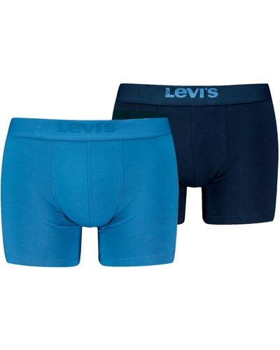 Levi's Organic Cotton Calzoncillos Boxer - Azul