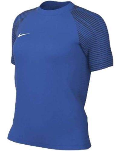 Nike Maglia Academy DF SS W T-Shirt - Azul