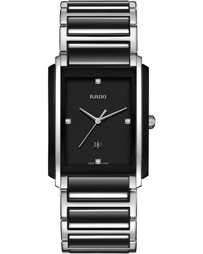 Rado Tone Black Ceramic And Stainless Steel S Watch