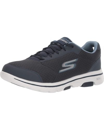 Skechers Go Walk 5 Qualify Sneaker - Blau