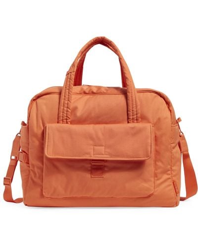Vera Bradley Cotton Utility Travel Bag - Orange