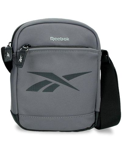 Reebok Newport Shoulder Bag Medium Grey 17x22x6 Cm Polyester