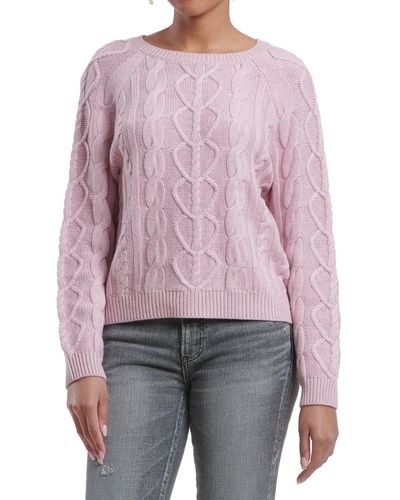 Splendid Knitted Sweater - Pink