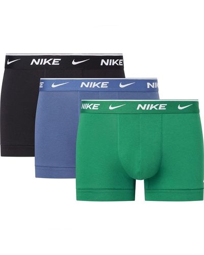 Nike Trunk 3PK M Multicolore 1R6 - Vert