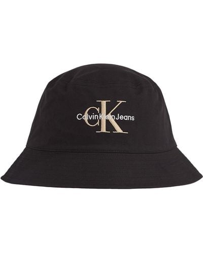 Calvin Klein Monogram Bucket Hat K50k510788 - Black