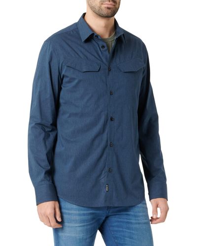 G-Star RAW Slant Pocket Slim Shirt Shirts - Azul
